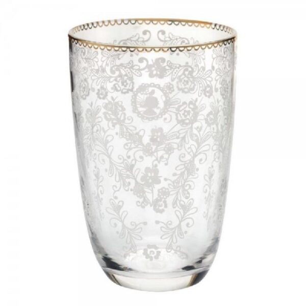 PiP Studio Cocktailglas Longdrinkglas Floral Glas Klar (400ml)