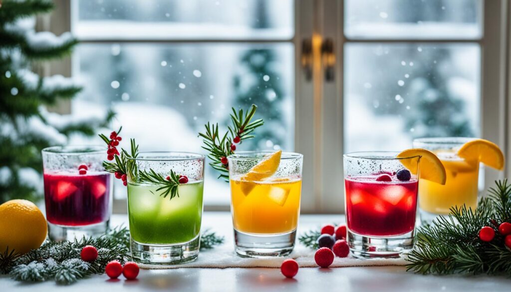 Alkoholfreie Festliche Weihnachtsdrinks
