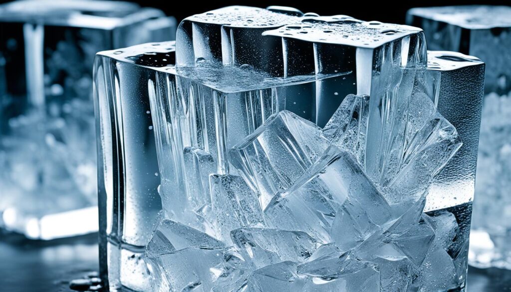 Clear Ice für Cocktails
