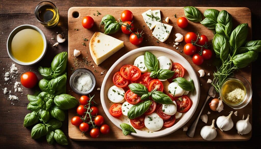 Italienische Küche Food-Pairing