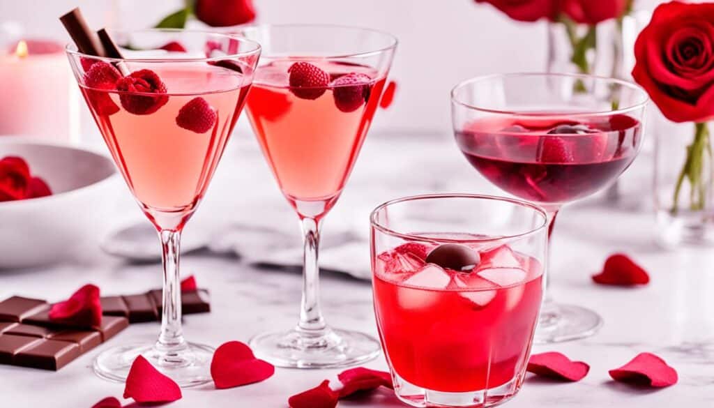 Valentinstag Cocktails