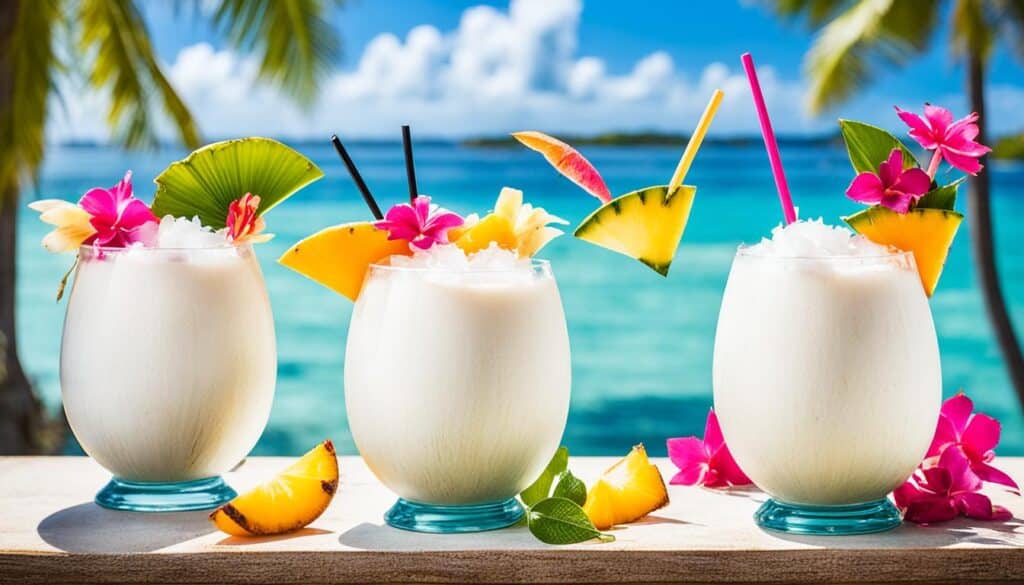 cocktail mit kokos