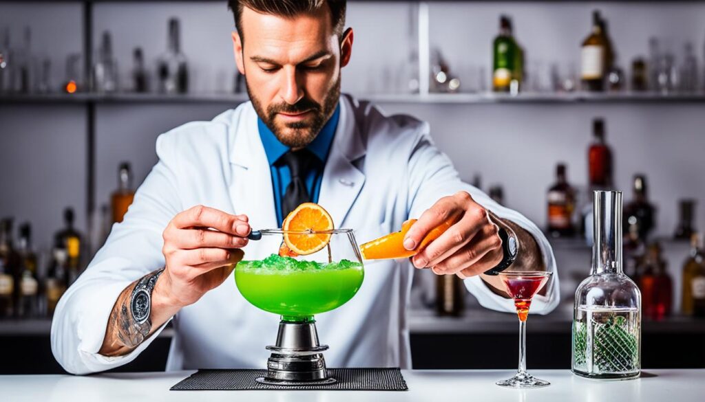 innovative Cocktailzubereitung